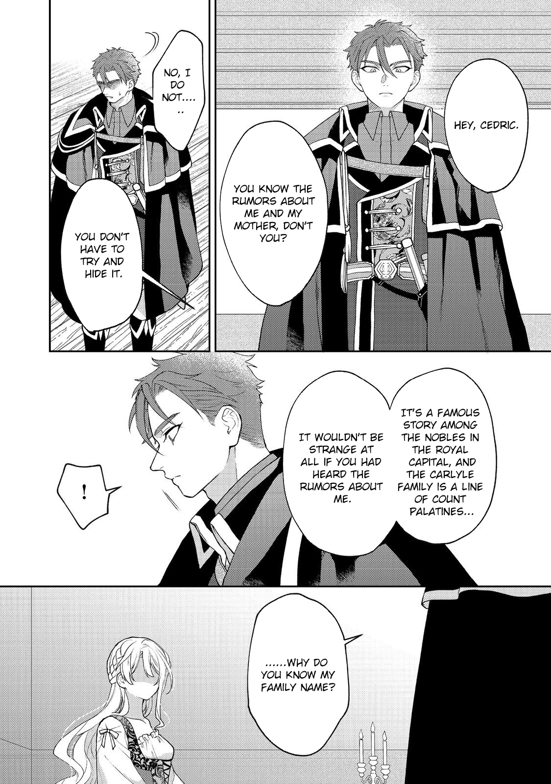 The Discarded Duchess Just Wants a Peaceful Life. Chapter 3 - . Page 12